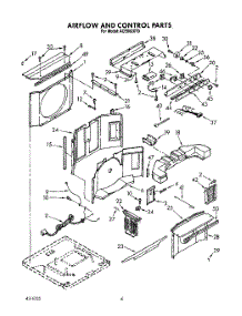 03 - Air Flow And Control parts for Whirlpool Air Conditioner ACE082XY0 from AppliancePartsPros.com