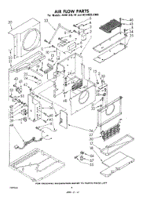 03 - Section parts for Whirlpool Air Conditioner ACE082XM0 from AppliancePartsPros.com