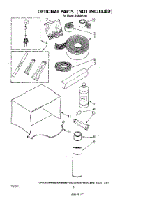 05 - Lit / Optional parts for Whirlpool Air Conditioner ACE082XS0 from AppliancePartsPros.com