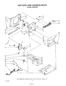 03 - Air Flow And Control parts for Whirlpool Air Conditioner ACQ062XW0 from AppliancePartsPros.com