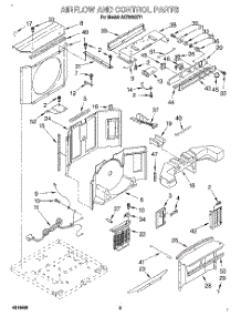02 - Airflow And Control parts for Whirlpool Air Conditioner ACE082XY1 from AppliancePartsPros.com