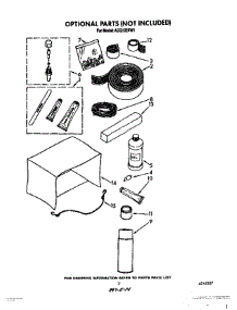 05 - Optional parts for Whirlpool Air Conditioner ACQ102XW1 from AppliancePartsPros.com