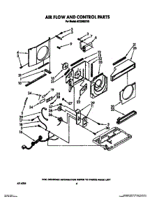 03 - Airflow And Control parts for Whirlpool Air Conditioner ACQ052XY0 from AppliancePartsPros.com