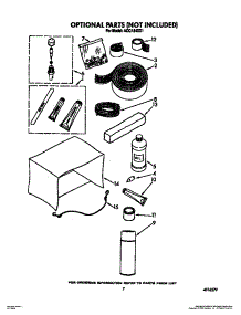 05 - Optional parts for Whirlpool Air Conditioner ACQ184XX1 from AppliancePartsPros.com