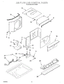 02 - Airflow And Control parts for Whirlpool Air Conditioner ACQ102XH0 from AppliancePartsPros.com