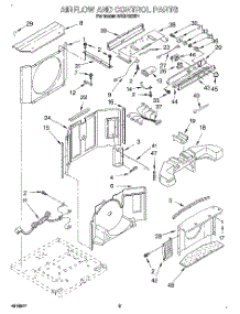 02 - Airflow And Control parts for Whirlpool Air Conditioner ACQ102XD1 from AppliancePartsPros.com