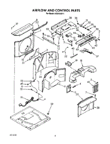 03 - Airflow And Control parts for Whirlpool Air Conditioner ACQ184XY1 from AppliancePartsPros.com