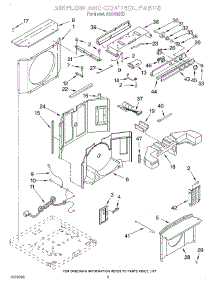 02 - Air Flow And Control parts for Whirlpool Air Conditioner ACQ102XZ1 from AppliancePartsPros.com