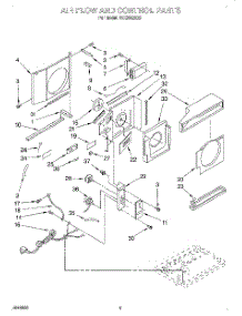 02 - Air Flow And Control parts for Whirlpool Air Conditioner ACQ052XZ0 from AppliancePartsPros.com