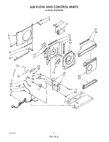 03 - Air Flow And Control parts for Whirlpool Air Conditioner ACQ052XW0 from AppliancePartsPros.com