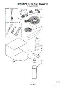 05 - Lit / Optional parts for Whirlpool Air Conditioner ACQ052XW0 from AppliancePartsPros.com