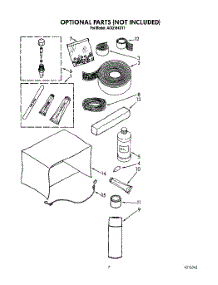 05 - Optional parts for Whirlpool Air Conditioner ACQ184XY1 from AppliancePartsPros.com
