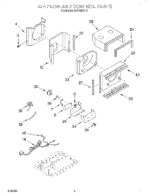 02 - Air Flow And Control parts for Whirlpool Air Conditioner ACD052XH0 from AppliancePartsPros.com
