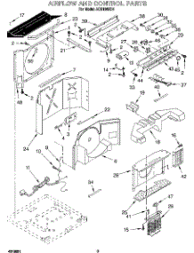 02 - Airflow And Control parts for Whirlpool Air Conditioner ACE184XD1 from AppliancePartsPros.com