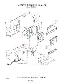 03 - Air Flow And Control parts for Whirlpool Air Conditioner ACM052XX0 from AppliancePartsPros.com