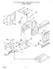 02 - Air Flow And Control parts for Whirlpool Air Conditioner ACM052XF0 from AppliancePartsPros.com