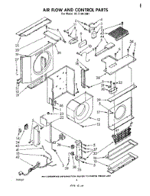 03 - Air Flow And Control , Lit / Optional parts for Whirlpool Air Conditioner ACE184XM1 from AppliancePartsPros.com
