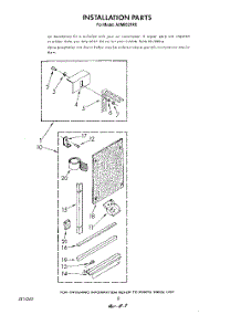06 - Installation parts for Whirlpool Air Conditioner ACM052XX0 from AppliancePartsPros.com