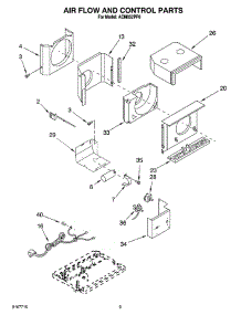 02 - Air Flow And Control Parts parts for Whirlpool Air Conditioner ACM052PP0 from AppliancePartsPros.com