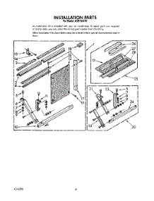 05 - Installation parts for Whirlpool Air Conditioner ACE184XY0 from AppliancePartsPros.com