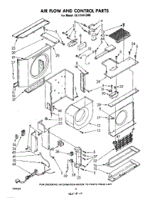 04 - Airflow And Control Parts parts for Whirlpool Air Conditioner ACE184XM0 from AppliancePartsPros.com