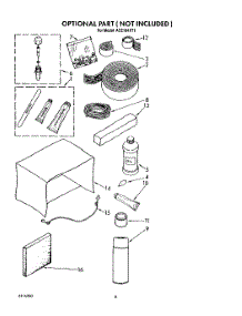 05 - Optional parts for Whirlpool Air Conditioner ACE184XT1 from AppliancePartsPros.com