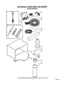 05 - Optional Parts (Not Included) parts for Whirlpool Air Conditioner ACM052XX2 from AppliancePartsPros.com