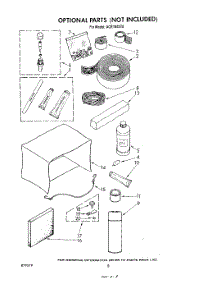 05 - Lit / Optional parts for Whirlpool Air Conditioner ACE184XT0 from AppliancePartsPros.com