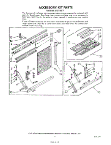 06 - Accessory Kit parts for Whirlpool Air Conditioner ACE184XT0 from AppliancePartsPros.com