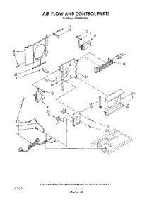 03 - Air Flow And Control parts for Whirlpool Air Conditioner ACM052XW0 from AppliancePartsPros.com