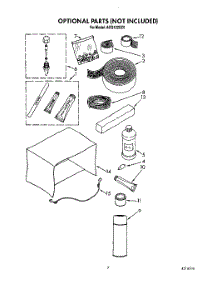 05 - Optional parts for Whirlpool Air Conditioner ACQ122XZ0 from AppliancePartsPros.com