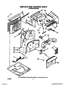 03 - Air Flow And Control parts for Whirlpool Air Conditioner ACQ214XX0 from AppliancePartsPros.com