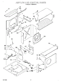 02 - Airflow And Control parts for Whirlpool Air Conditioner ACM244XE0 from AppliancePartsPros.com