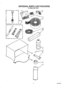 04 - Optional parts for Whirlpool Air Conditioner ACE184XY1 from AppliancePartsPros.com