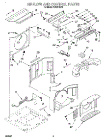 02 - Airflow And Control parts for Whirlpool Air Conditioner ACQ214XA0 from AppliancePartsPros.com