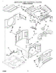 02 - Airflow And Control parts for Whirlpool Air Conditioner ACQ214XD0 from AppliancePartsPros.com