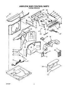 03 - Airflow And Control parts for Whirlpool Air Conditioner ACQ214XY0 from AppliancePartsPros.com