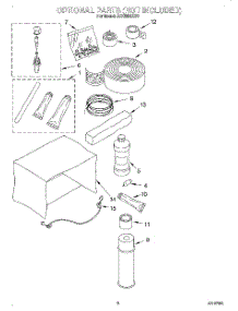 04 - Optional parts for Whirlpool Air Conditioner ACQ254XG0 from AppliancePartsPros.com