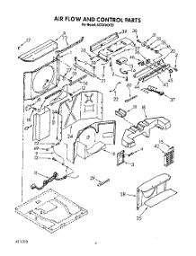 02 - Air Flow And Control parts for Whirlpool Air Conditioner ACQ294XZ0 from AppliancePartsPros.com