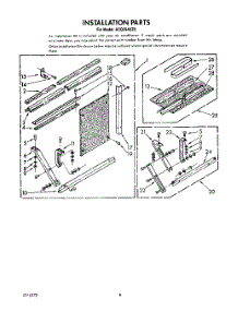 05 - Installation Parts parts for Whirlpool Air Conditioner ACQ294XZ0 from AppliancePartsPros.com