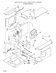 02 - Air Flow And Control parts for Whirlpool Air Conditioner ACQ214XG0 from AppliancePartsPros.com