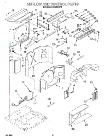 02 - Airflow And Control parts for Whirlpool Air Conditioner ACQ294XA0 from AppliancePartsPros.com