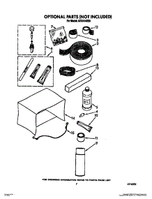 05 - Optional parts for Whirlpool Air Conditioner ACQ154XX0 from AppliancePartsPros.com