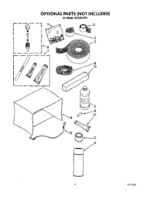 05 - Optional parts for Whirlpool Air Conditioner ACQ254XY0 from AppliancePartsPros.com