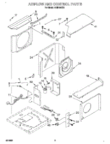 02 - Airflow And Control parts for Whirlpool Air Conditioner ACM184XE0 from AppliancePartsPros.com