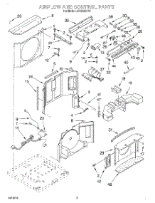 02 - Airflow And Control parts for Whirlpool Air Conditioner ACQ122XD1 from AppliancePartsPros.com