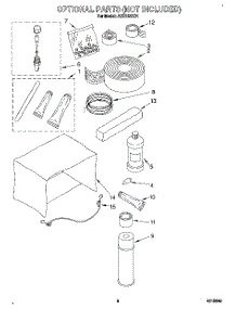 04 - Optional parts for Whirlpool Air Conditioner ACE124XD1 from AppliancePartsPros.com