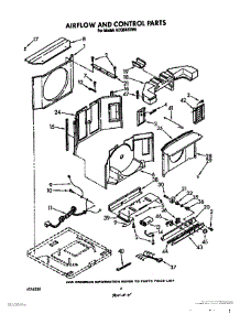 03 - Airflow And Control parts for Whirlpool Air Conditioner ACQ082XW0 from AppliancePartsPros.com