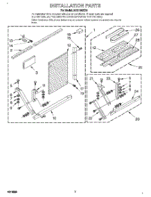 05 - Installation parts for Whirlpool Air Conditioner ACQ184XD0 from AppliancePartsPros.com