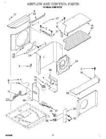 02 - Airflow And Control parts for Whirlpool Air Conditioner ACM184XA0 from AppliancePartsPros.com